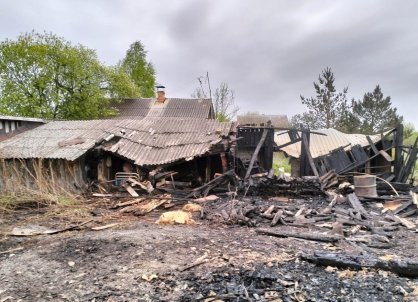 В Шумихинском районе проводится проверка по факту гибели человека в результате пожара